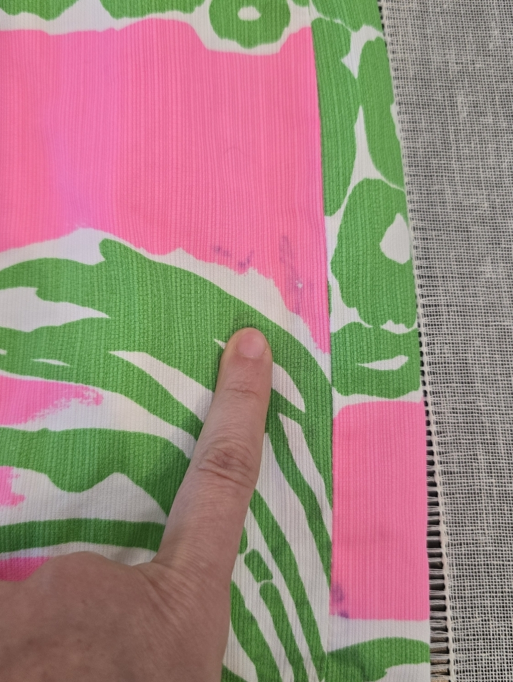 LILLY PULITZER Mila Lined Pineapple Print Shift Dress in Flamenco Size 0. - Picture 16 of 16